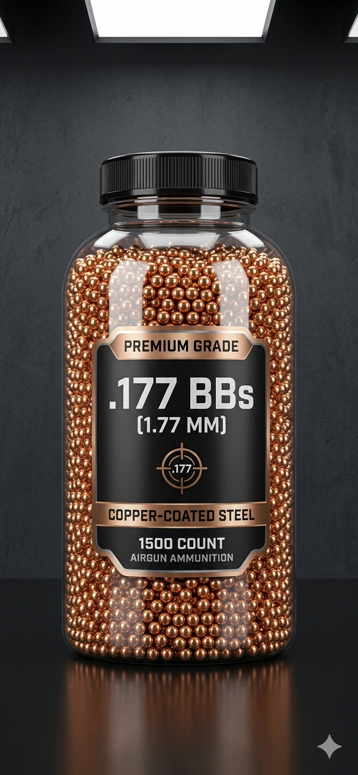Grade A 1.77 STEEL ammo
